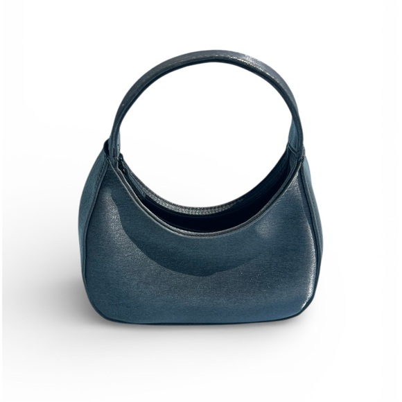 Elegant Metallic dark gray Women's Handbag - Picture 3 of 7